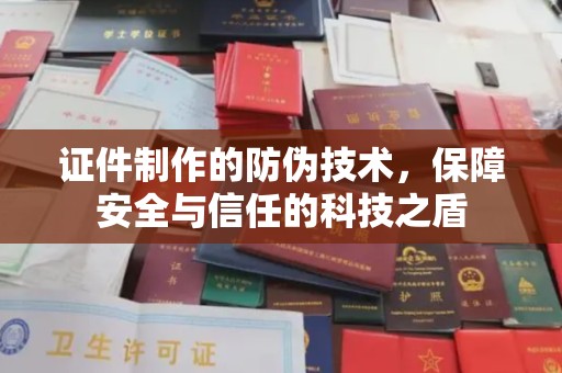 盐水证件制作的防伪技术，保障安全与信任的科技之盾